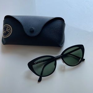 Ray-ban cat eye, polarized sunglasses